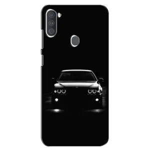 Чехол для Самсунг А11 - с принтом БМВ (AlphaPrint) (Машина BMW)