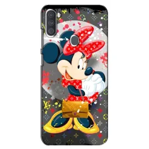 Чехол Disney Mouse Samsung Galaxy A11 (A115) (PREMIUMPrint) (Minni с бантиком)