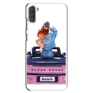 Чехол с печатью для Samsung Galaxy A11 (A115) - (Мода) (AlphaPrint) (На машине)