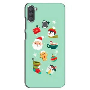 Новогодние Чехлы для Самсунг А11 (VPrint) (Настроение НГ)