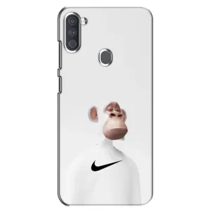 Чехлы с Обезьянами NFT для Samsung Galaxy A11 (A115) (AlphaPrint) (обезьяна NFT Nike)