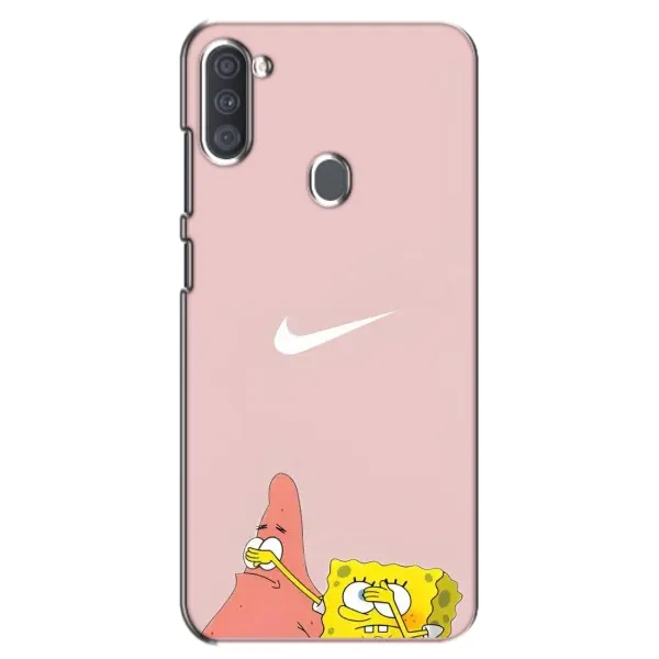 Чохол з принтом «Патрік і Губка» для Samsung Galaxy A11 (A115)