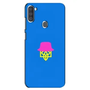 Чехлы для Samsung Galaxy A11 (A115)  Укр. Символика (AlphaPrint) (Шапка на гербу)