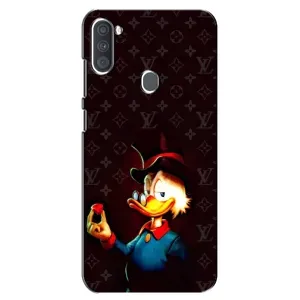 Чехлы для Samsung Galaxy A11 (A115) - Скрудж МакДак Louis Vuitton (PREMIUMPrint) (Скрудж с бриллиантом)