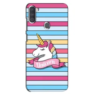 Чохол для Samsung Galaxy A11 (А115) - (Єдинорожки - Новинки) (AlphaPrint) (Unicorn)