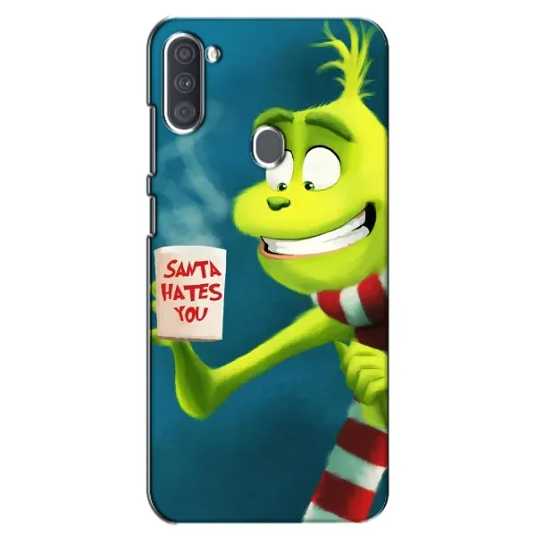 Чехол с принтом «Зеленый Гринч» для Samsung Galaxy A11 (A115)