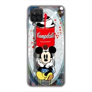 Чехол Disney Mouse Samsung Galaxy A12 (PREMIUMPrint) (Американский Маус)