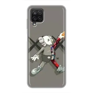 Чехлы для Samsung Galaxy A12 - Bearbrick Louis Vuitton (PREMIUMPrint) (Беарбрик Джордан)