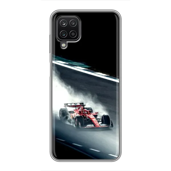 Чехол с принтом «Болид гоночный» для Samsung Galaxy A12