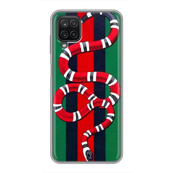 Чехол с принтом «Gucci змия» для Samsung Galaxy A12