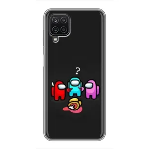 Чехол Амонг Ас для Samsung Galaxy A12 (AlphaPrint)
