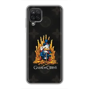 Чехлы для Samsung Galaxy A12 - Скрудж МакДак Louis Vuitton (PREMIUMPrint) (Король денег)