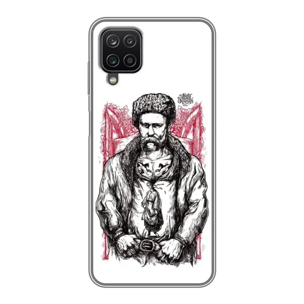 Чехол с принтом «Козак Шевченко» для Samsung Galaxy A12