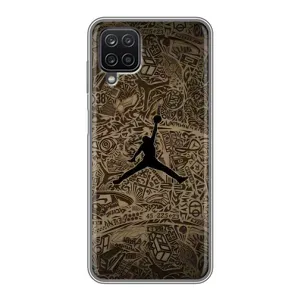 Чехлы для Samsung Galaxy A12 - с картинкой JORDAN (AlphaPrint)