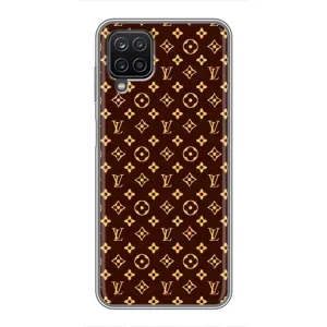 Чехлы Луи Витон для Samsung Galaxy A12 (AlphaPrint - LOUIS VUITTON) (лого LOUIS VUITTON)