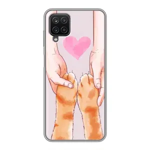 Чехол на Самсунг А12 с Котами (VPrint)