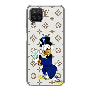 Чехлы для Samsung Galaxy A12 - Скрудж МакДак Louis Vuitton (PREMIUMPrint) (Макдак на стиле)