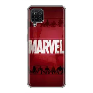 Чехол МАРВЕЛ для Самсунг А12 (AlphaPrint) (MARVEL)