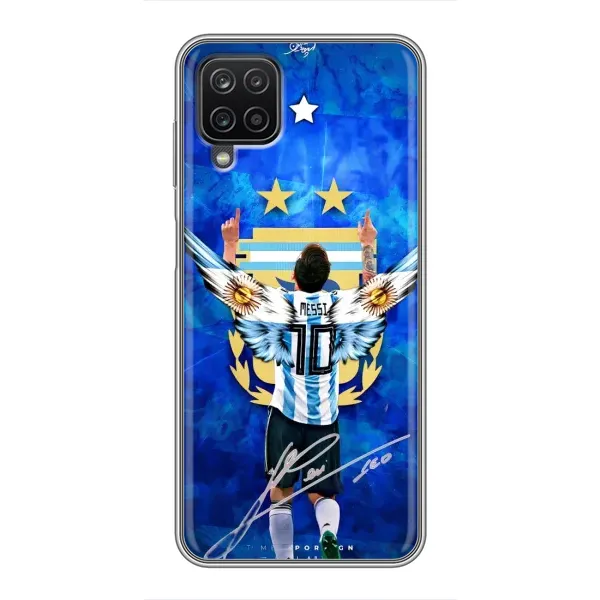 Чохол з принтом «Мессі Аргентина» для Samsung Galaxy A12