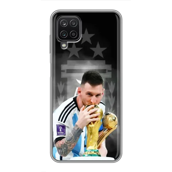 Чехол с принтом «Месси Чемпион» для Samsung Galaxy A12