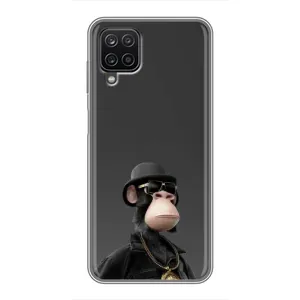 Чохли з Мавпами NFT для Samsung Galaxy A12 (AlphaPrint) (Мавпа NFT)