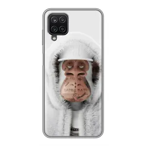 Чохли з Мавпами NFT для Samsung Galaxy A12 (AlphaPrint) (мавпа NFT в тату)