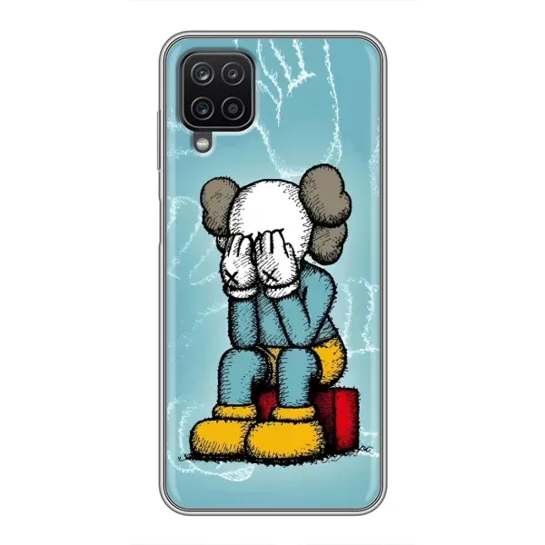 Чехол с принтом «Плач Bearbrick» для Samsung Galaxy A12