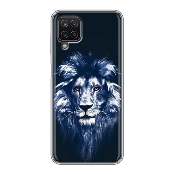 Чехол с принтом «Синий Лев» для Samsung Galaxy A12