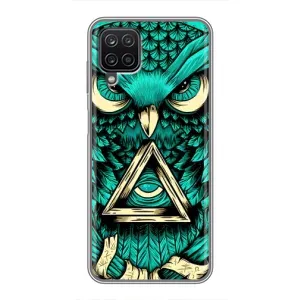 Чехол с принтом «Сова с глазом» для Samsung Galaxy A12