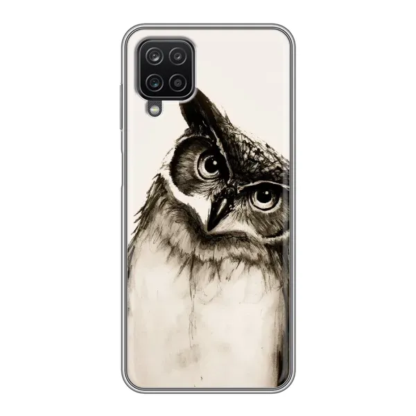 Чехол с принтом «Сова» для Samsung Galaxy A12