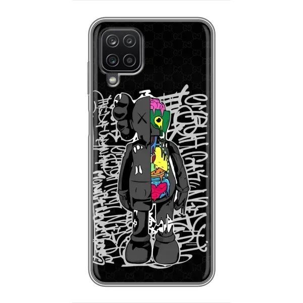 Чехол с принтом «Стиль Bearbrick» для Samsung Galaxy A12
