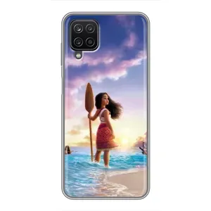 Чехол с принтом «Моана с веслом» для Samsung Galaxy A12