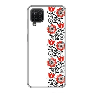 Чохол для Патріота України Samsung Galaxy A12 - (AlphaPrint) (Яскрава вишиванка)