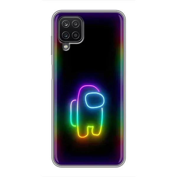 Чехол с принтом «Яркий скин» для Samsung Galaxy A12