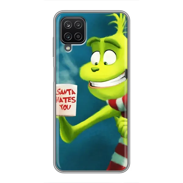 Чехол с принтом «Зеленый Гринч» для Samsung Galaxy A12