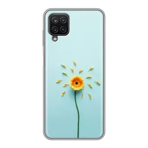 Чехлы с Цветами для Samsung Galaxy A12 (VPrint)