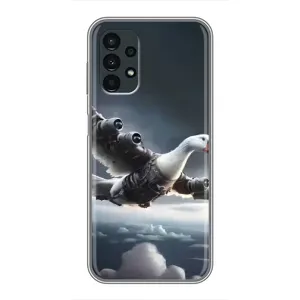 Чехол с мемом Тралалело тралала на Samsung Galaxy A13 (4G) (Бомбардини гусини)
