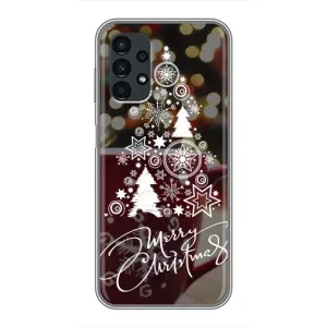 Різдвяні Чохли для Samsung Galaxy A13 (4G) (VPrint) (Ялинка яскрава)