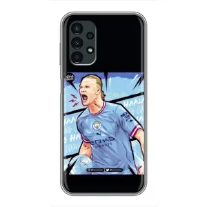 Чохли з футболістом Ерлінг Холанд для Samsung Galaxy A13 (4G) (AlphaPrint) (гол Ерлінг Холанд)