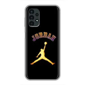 Чохли для Samsung Galaxy A13 (4G) - з картинкою JORDAN (AlphaPrint) (Jordan Gold)