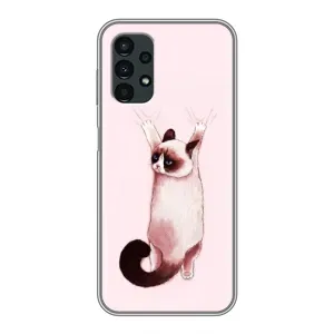 Чохол на Samsung Galaxy A13 (4G) з Котиками (VPrint) (Котик падає)