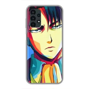 Чохли Персонажі Аніме Наруто для Samsung Galaxy A13 (4G) (AlphaPrint) (Леві Аккерман)