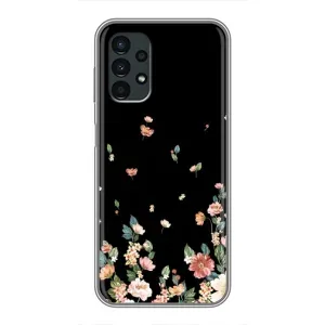 Чохол для Samsung Galaxy A13 (4G) - з принтом (Дизайнерські) (AlphaPrint) (Маленькі квіти)