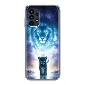 Чохол з картинкою ЛЕВ для Samsung Galaxy A13 (4G) (VPrint) (Маленький лев)