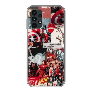 Чохол МАРВЕЛ для Samsung Galaxy A13 (4G) (AlphaPrint) (Марвел Комикс)