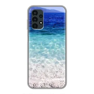 Силіконовий чохол з КАРТИНКАМИ літо для Samsung Galaxy A13 (4G) (AlphaPrint) (Море)