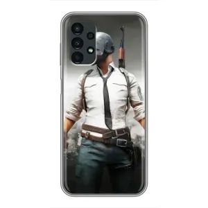 Чеjхол PUBG для Samsung Galaxy A13 (4G) (AlphaPrint) (Пабг мен)