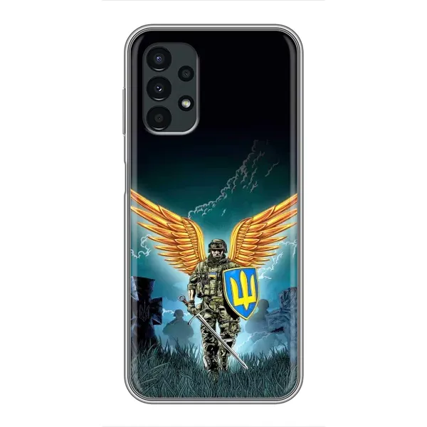 Чехол с принтом «Солдат ЗСУ» для Samsung Galaxy A13 (4G) Чехол с принтом «Солдат ЗСУ» для Samsung Galaxy A13 (4G)