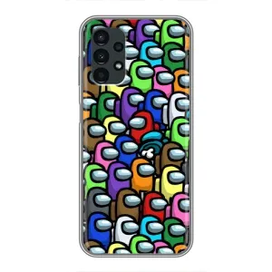 Чохли Амонг Ас для Samsung Galaxy A13 (4G) (AlphaPrint) (Убитий)