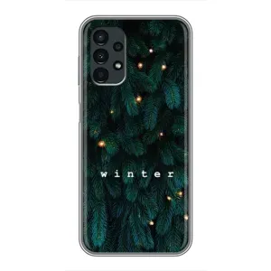 Новорічні, Святкові Чохли для Samsung Galaxy A13 (4G) - 2024 год (Winter)